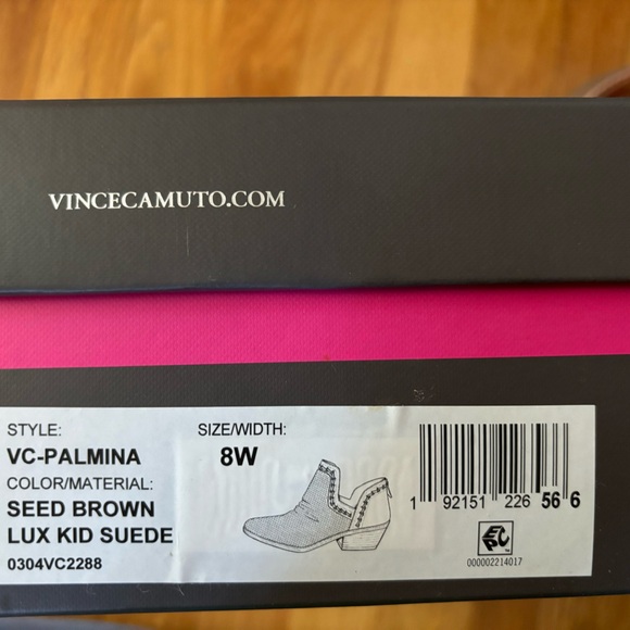 🍁 Vince Camuto Suede Booties - Wide 🍁 - Picture 9 of 14